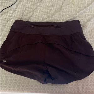 Brown lulu shorts size 2 4” inseam